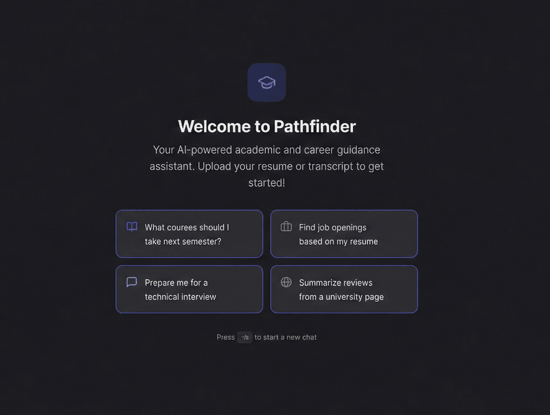 Pathfinder – AI Agent for Academic Guidance